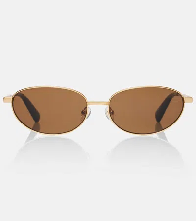 JACQUEMUS OVAL SUNGLASSES