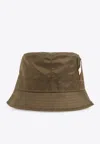 Jacquemus Ovalie Bucket Hat In Green