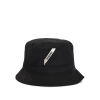 JACQUEMUS OVALIE LOGO BUCKET HAT