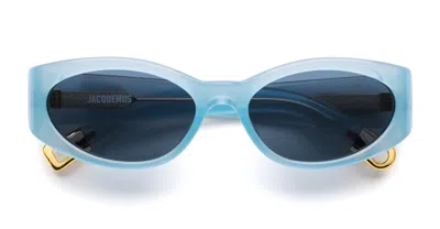 Jacquemus Ovalo - Light Blue Sunglasses