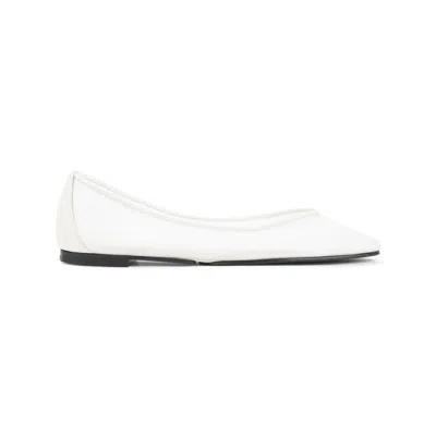 Jacquemus Ovalo Ballerinas In White