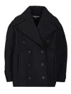 Jacquemus Double-breasted Jacket In Virgin Wool In Black