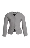 Jacquemus Ovalo Crepe Petite Jacket