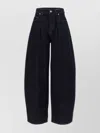 Jacquemus Ovalo Denim Trousers Featuring Pockets