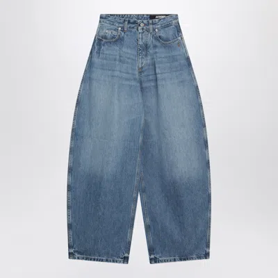 Jacquemus Ovalo Jeans In Indigo De-nîmes Denim In Blue