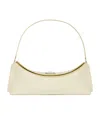 Jacquemus The Ovalo Clutch In Neutral
