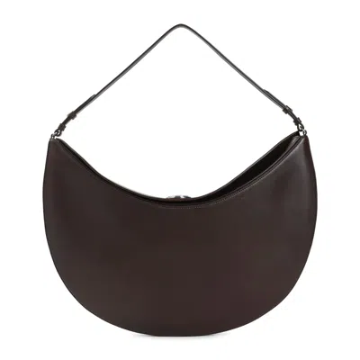 Jacquemus Ovalo Shoulder Bag In Brown