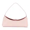 Jacquemus Leather Shoulder Bag In Pink