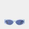 Jacquemus Full Frame Sunglasses In Blue