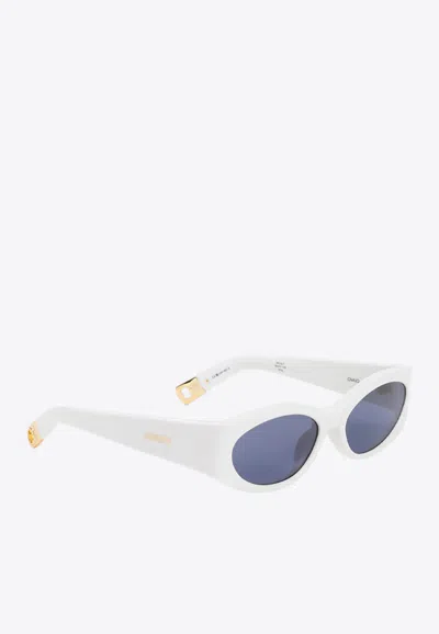 JACQUEMUS OVALO SUNGLASSES