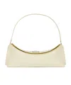 Jacquemus The Ovalo Clutch In Neutral