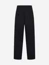 Jacquemus Black Les Sculptures 'le Pantalon Ovalo' Trousers In Black