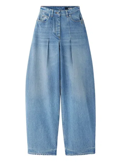 Jacquemus Ovalo Trousers In De-nîmes Denim