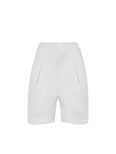 Jacquemus `ovalo` White Bermuda Shorts