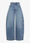 Jacquemus Le De-nimes Le De-nimes Ovalo Jeans In Blue