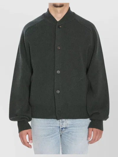 JACQUEMUS OVERSIZED BUBBLE CARDIGAN SWEATER