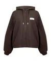 Jacquemus Oversized Pullover Sweatshirt In Brown