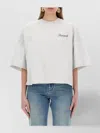 Shop Jacquemus Oversized Short Sleeve Crew Neck Top