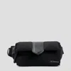 Jacquemus Padded Rectangular Crossbody Bag With Adjustable Strap In Black