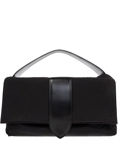 JACQUEMUS PADDED TOTE BAG WITH LEATHER TRIM