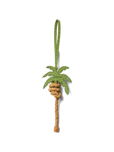 Jacquemus The Palm Tree Charm In Green