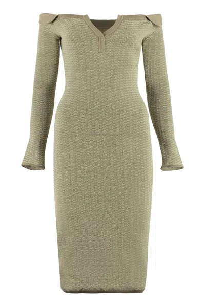 Jacquemus Women La Robe Pampero Dress In Neutral
