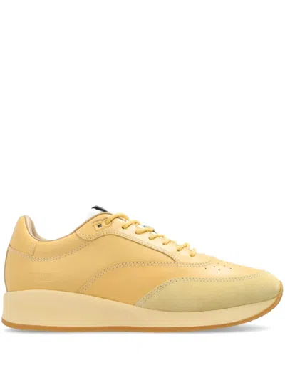 JACQUEMUS PANELLED LACE-UP SNEAKERS