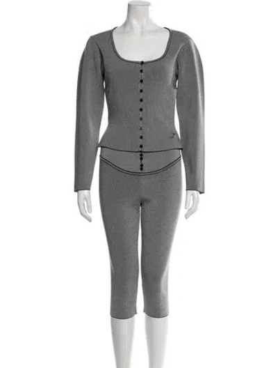 Pre-owned Jacquemus Pant Set In Black