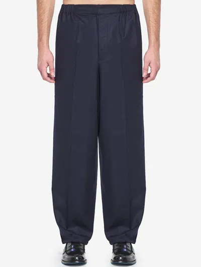 Jacquemus Gio Trousers In Blue