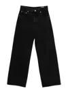 Jacquemus Le De-nimes Droit Jeans Women In Black