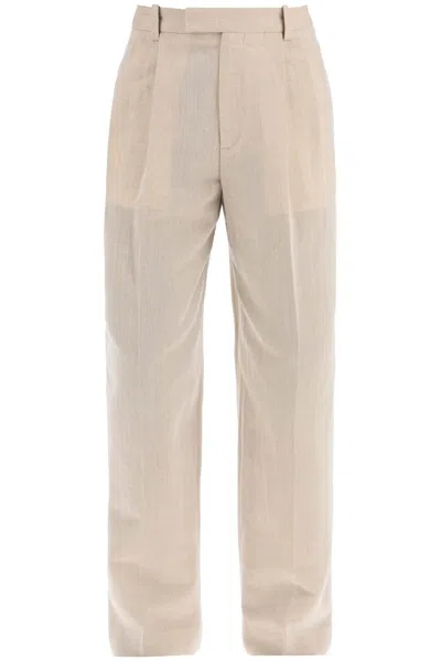 Jacquemus Beige Les Sculptures 'le Pantalon Titolo' Trousers