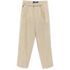 Jacquemus Le Pantalon Canvas Trousers In Beige