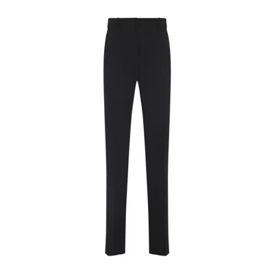 Jacquemus Camargue High-waisted Straight-leg Trousers In Black