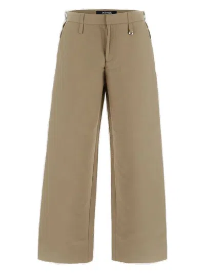 Jacquemus Pants In Brown