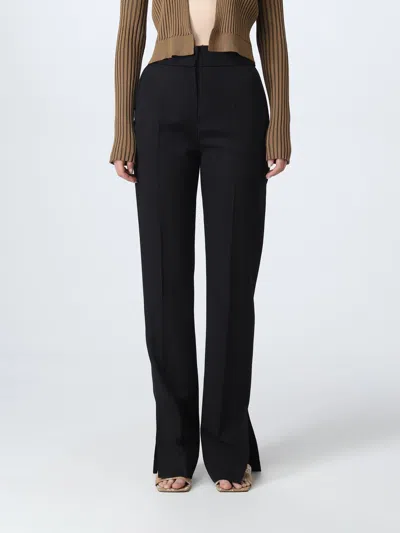 JACQUEMUS PANTS JACQUEMUS WOMAN COLOR BLACK,E22559002