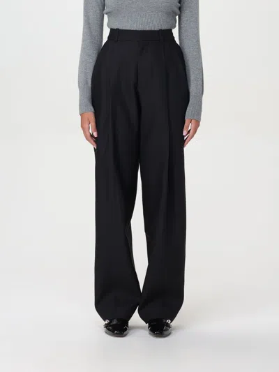 JACQUEMUS PANTS JACQUEMUS WOMAN COLOR BLACK,G00274002