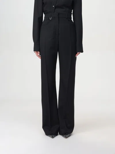 Jacquemus Pants  Woman Color Black In Schwarz