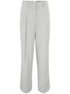 Jacquemus Pants In Light Grey
