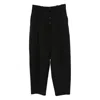 Jacquemus Black Trousers With Button Closure And Pleats On The Front In Wool Man In Multi