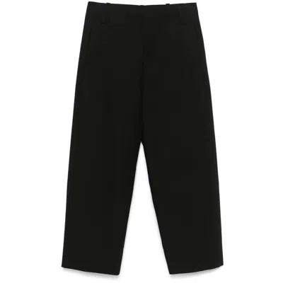 Jacquemus Black Pants In Multicolor