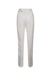 Jacquemus Le Pantalon Tibau Linen Pants In White