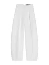 Jacquemus Le Pantalon Ovalo Trousers In White