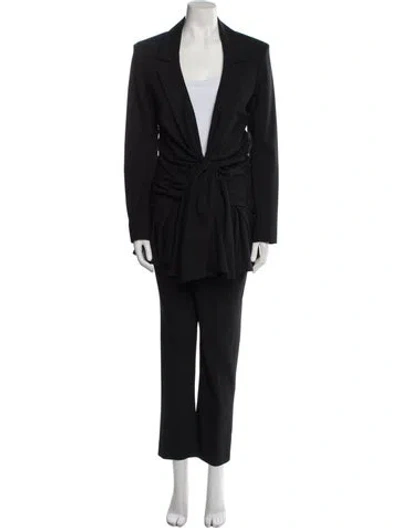 Pre-owned Jacquemus Pantsuit In Black
