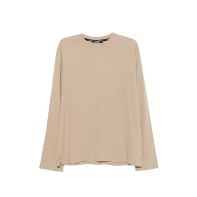 Jacquemus Paper Blend Long-sleeved T-shirt In Neutral