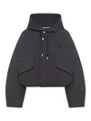 Jacquemus La Parka Courte Caraco Jacket In Black