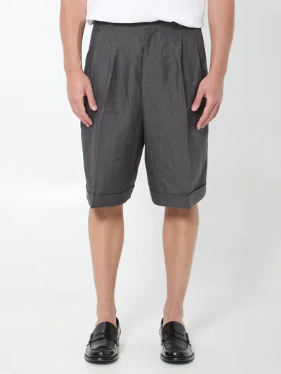 Jacquemus Pastro Bermuda Shorts In Gray