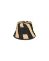 Jacquemus 'soli' Bucket Hat Contrast Trim In Black