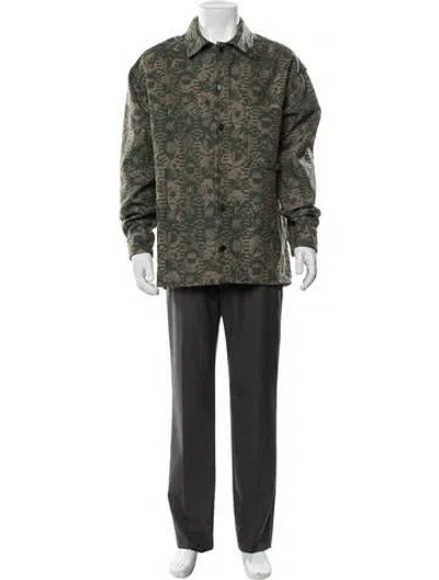 Pre-owned Jacquemus Patterned Jacket In Grey