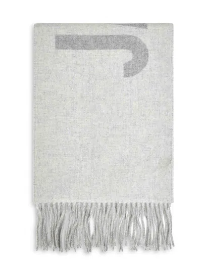 Jacquemus Patterned Scarf In White