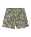 Jacquemus Le Aloe Shorts In Gray